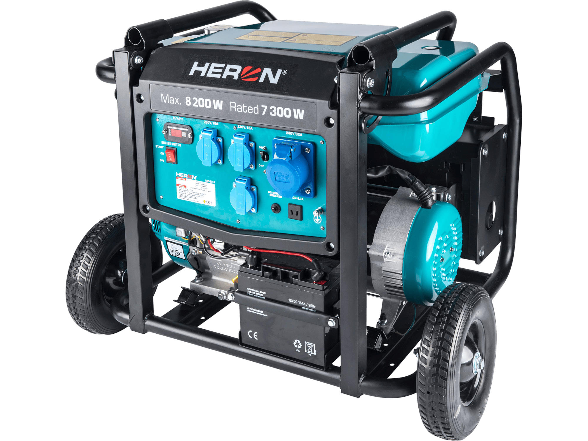 Gruppo elettrogeno Heron su carrello